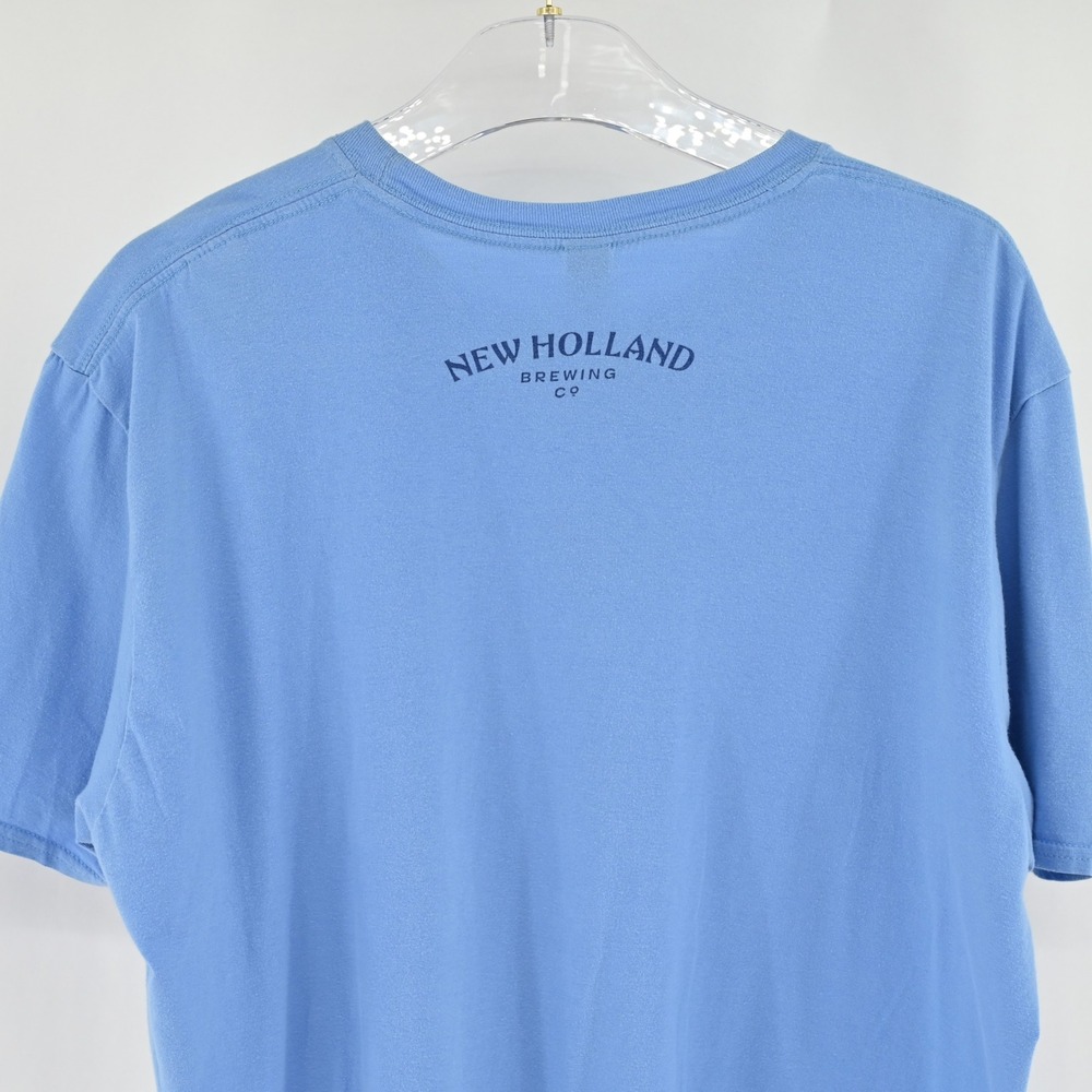 Gildan New Holland Brewing Co Michigan Cheers from Holland Blue Graphic Tee XL - Picture 6 of 12